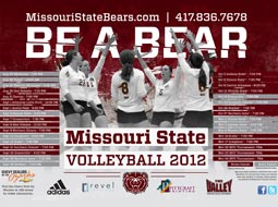 2012 Missouri State Volleyball